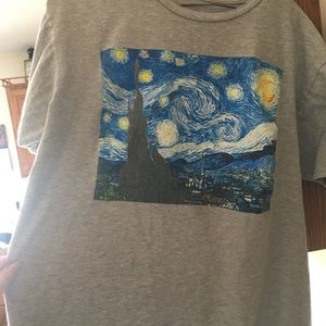 VAN GOGH STARTY NIGHT TEE